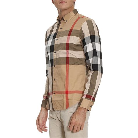 camicia burberry uomo outlet|Burberry jacket sale.